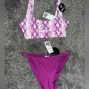 Forever 21 mix and match bikini set
